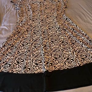 Connected apparel dress